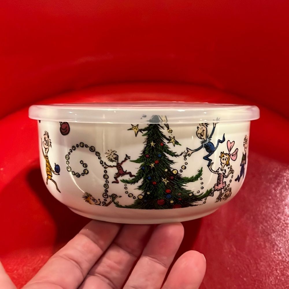 New The Grinch storage bowl